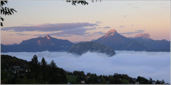 Vercors, mer de nuages et Chartreuse - 10 octobre 2011