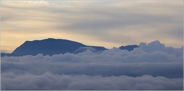 Massif du Taillefer depuis le Vercors - Matin du 12 septembre 2011