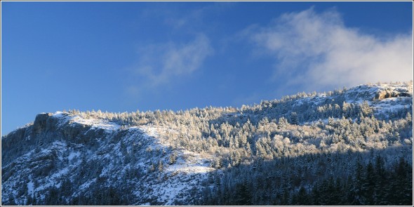 Lever de soleil sur le plateau des Ramées - Lans en Vercors - 19 novembre 2010