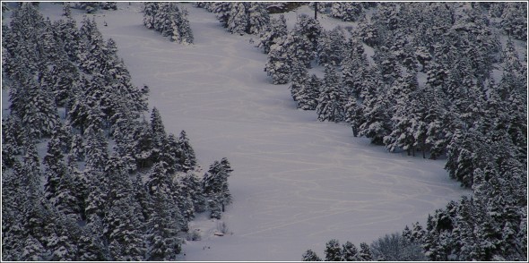 Les pistes sont tracées ! Lans en Vercors - 19 novembre 2010