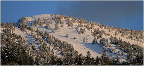 1er avril 2010 - Fin de journée sur les pistes de Lans en Vercors