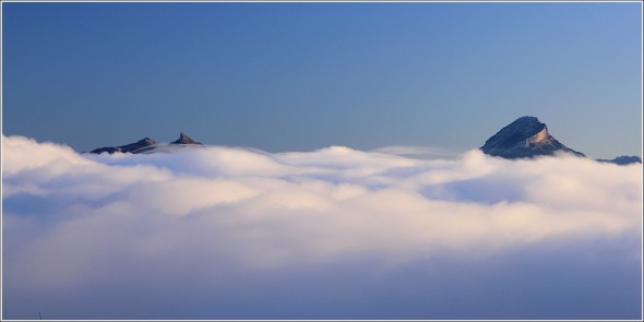 Réunion au sommet - Mer de nuages et Chartreuse - 26 octobre 2011