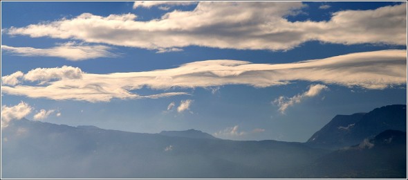 Le ciel au dessus de Chamrousse et Taillefer - 27 juillet 2010