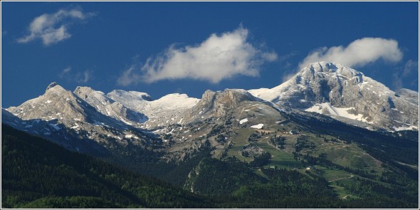 Villard de Lans depuis Lans en Vercors - 16 mai 2011 - 8h55