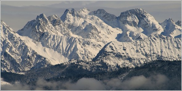 Belledonne depuis Chartreuse - 28 novembre 2010