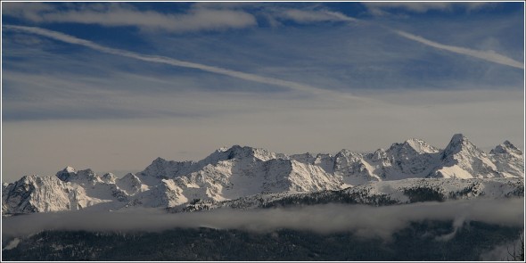 Belledonne depuis Chartreuse - 28 novembre 2010