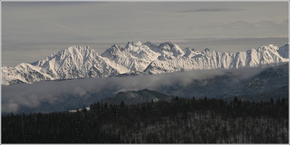 Belledonne depuis Chartreuse - 28 novembre 2010