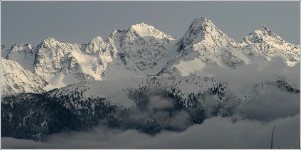 Belledonne depuis Chartreuse - 28 novembre 2010