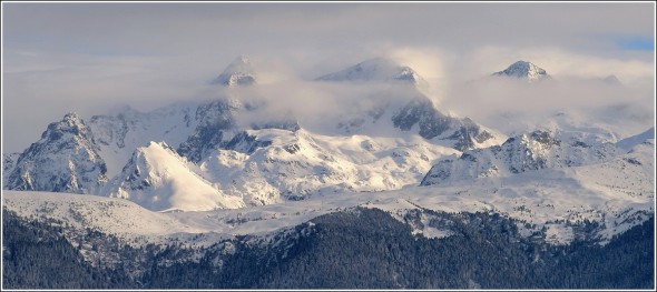 Belledonne depuis Chartreuse - Dimanche 20 décembre 2009