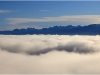 Mer de nuages au-dessus de Grenoble - 12 octobre 2011