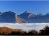 Mer de nuages sur Grenoble - 25 novembre 2011