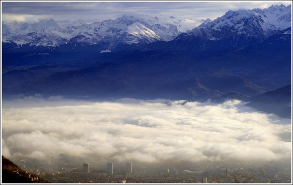 Grenoble et Belledonne - le 5 novembre 2009