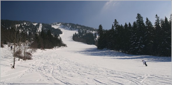 Piste de ski à Lans en Vercors - 5 mars 2011