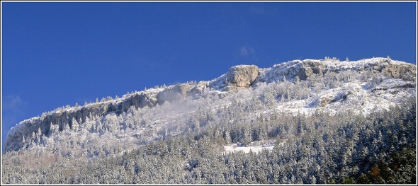 Lans en Vercors (depuis la salle de bain ...) - 11 novembre 2009