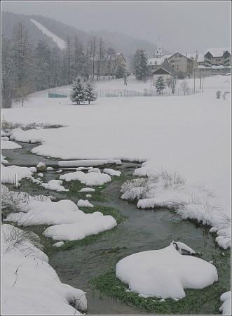 Lans en Vercors -Lendemain de neige - Lundi 4 janvier 2009