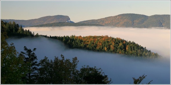 Mer de nuages en Vercors - 7 octobre 2010