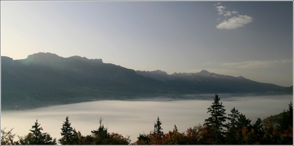 Plateau du Vercors - Matin du 9 octobre 2010