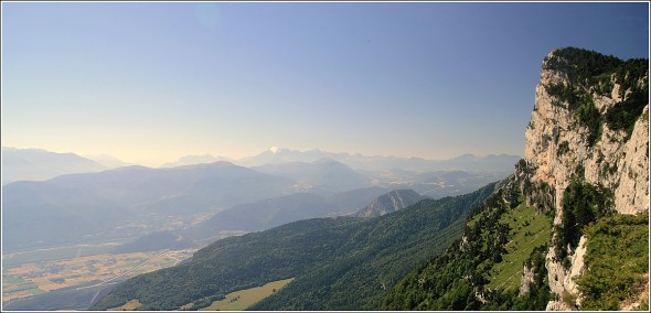 Lans en Vercors - Depuis les Virets en direction du Sud - 31 juillet 2010