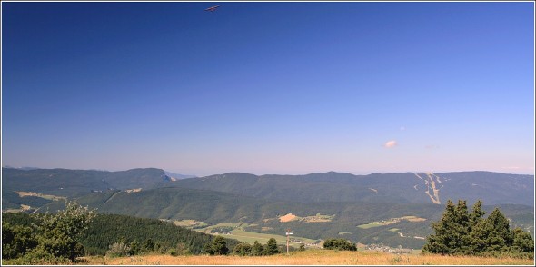 Lans en Vercors - Les Virets - En direction de l'Ouest - 31 juillet 2010