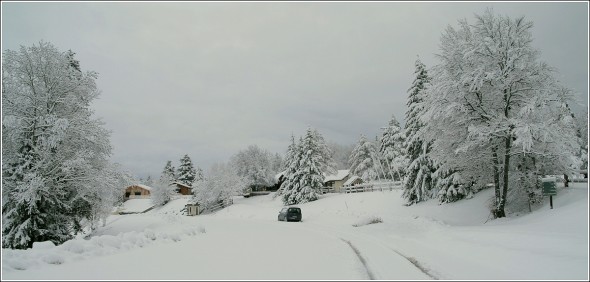 Stade de neige de Lans en Vercors - 1400m - Dimanche 4 avril 2010