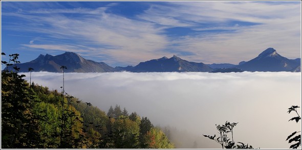 Mer de nuages depuis St Nizier du Moucherotte - 11 octobre 2011