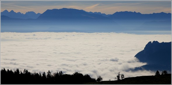 Taillefer, mer de nuages et Vercors - 16 octobre 2011