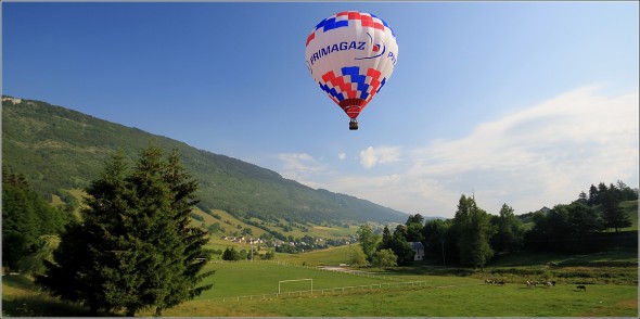 Montgolfières en Vercors - 10 juillet 2011