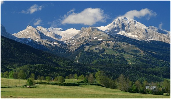 Villard de Lans depuis Lans en Vercors - 16 mai 2011 - 8h55