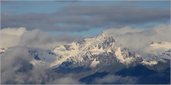 Neige d'été sur le massif de Belledonne - 20 juillet 2011 - 19h20