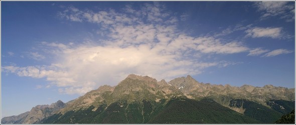 Belledonne depuis Oz en Oisans - 27 juillet 2009