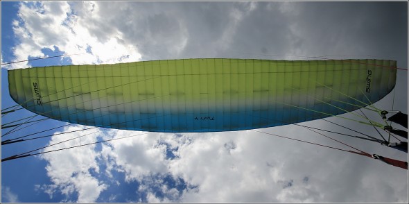 La voile - Parapente à Lans en Vercors - 9 juillet 2011