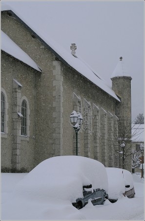 Eglise de Lans en Vercors - 8 janvier 2010