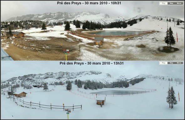 Pre des Preys - Villard de lans - 1520m - 30 mars 2010