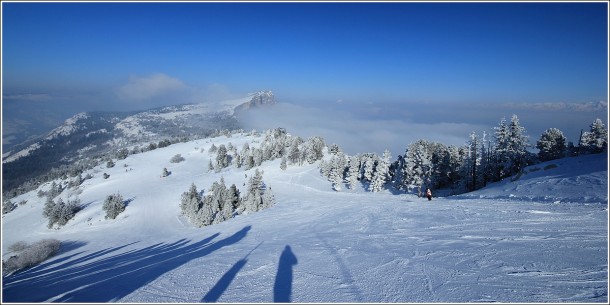 Pistes de ski de Lans en Vercors - 12 février 2012