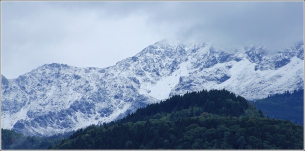 Neige en moyenne montagne - Massif de Belledonne - 31 août 2012