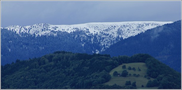 Neige en moyenne montagne - Les 7 Laux - 31 août 2012