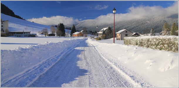 Autrans - Vercors - Paysage après la tempête de neige - 29 octobre 2012