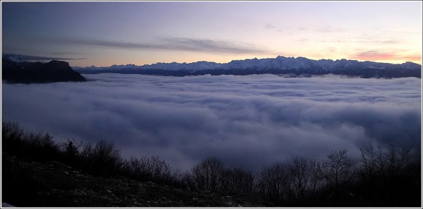 Vercors, Chartreuse, Grenoble et Belledonne - 21 décembre 2012