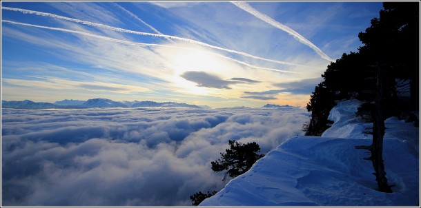 Mer de nuages - Lans en Vercors - 5 janvier 2013