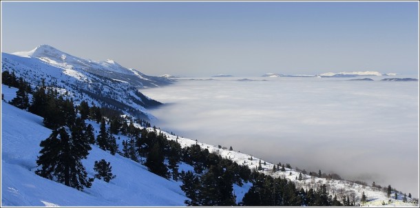 Mer de nuages - Lans en Vercors - 2 mars 2013