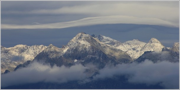 Belledonne depuis Vercors - 17 septembre 2013