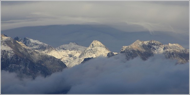 Belledonne depuis Vercors - 17 septembre 2013