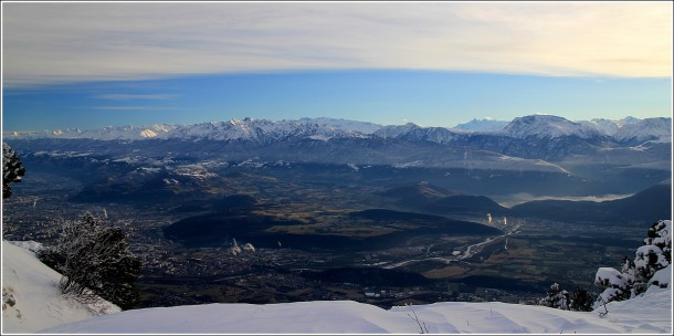 Belledonne depuis Lans en Vercors - 27 decembre 2013