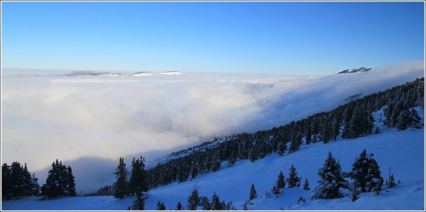 Mer de nuages depuis Lans en Vercors – 1er decembre 2013