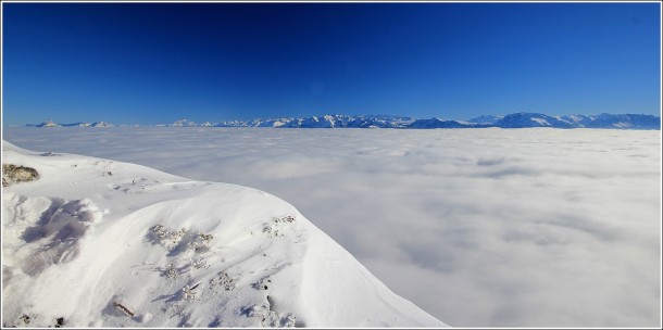 Mer de nuages depuis Lans en Vercors - 1er decembre 2013