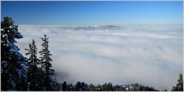 Mer de nuages depuis Lans en Vercors – 1er decembre 2013