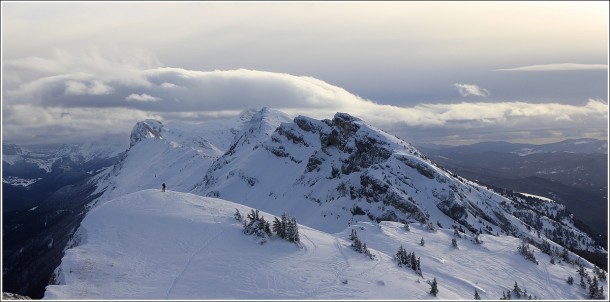 Vercors - Pic St Michel - 9 fevrier 2014