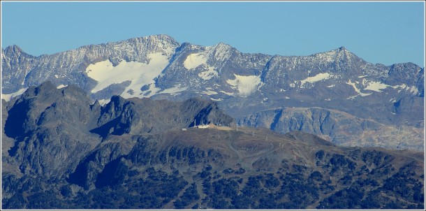 Lans en Vercors - 18 octobre 2014 - Zoom sur Chamrousse et le massif des Grandes Rousses