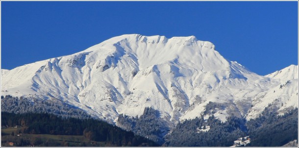 Massif des Aravis depuis Passy - 19 novembre 2014