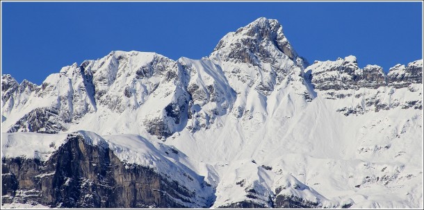 Massif des Aravis depuis Passy - 19 novembre 2014